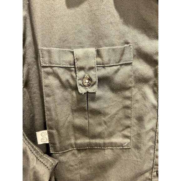 SHE SAFARI Hunter Khaki Shirt Button Up Long Sleeve Women's Size 2XL XXL - Picture 2 of 9